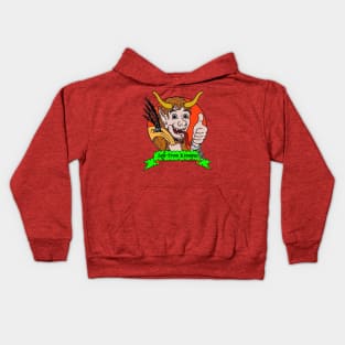 Safe From krampus Kids Hoodie